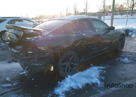 2021 Dodge Charger R/T Rwd из США, поврежденный, VIN 2C3CDXCT8MH625770